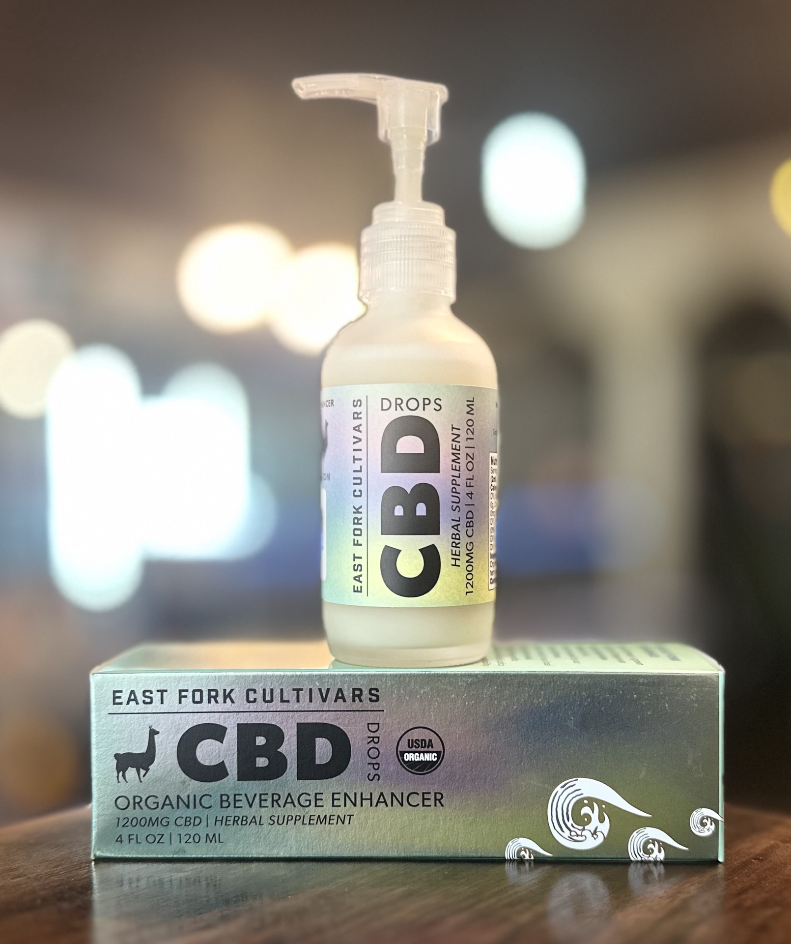 East Fork Cultivars | Organic Beverage Enhancer | 1200MG CBD Drops